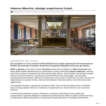 Lulop - Interno Marche, a design experience hotel